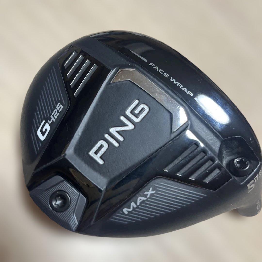 美品　PING G425 MAX フェアウェイウッド 17.5°ヘッドのみ