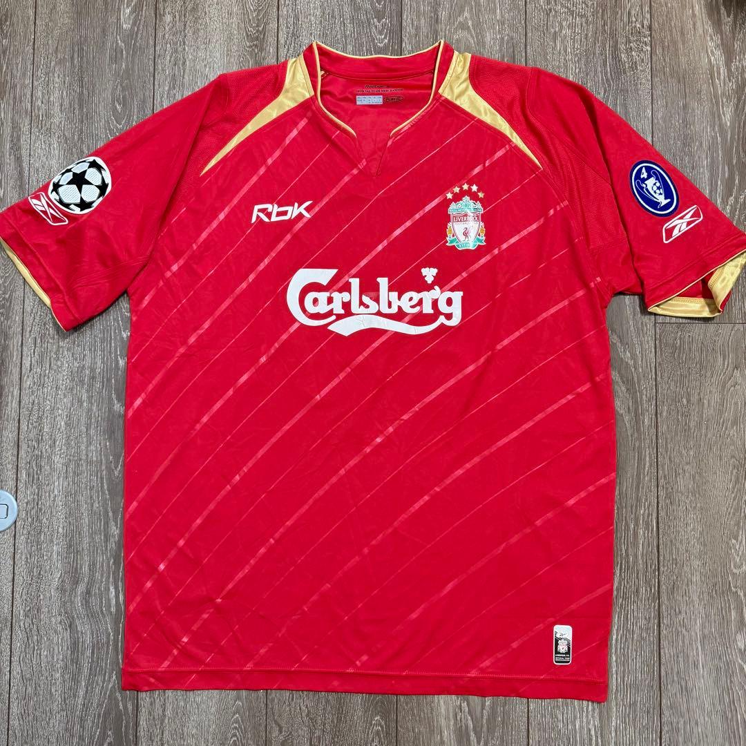 正規品 リバプール 05/06LUIS GARCIA ユニフォーム CL仕様