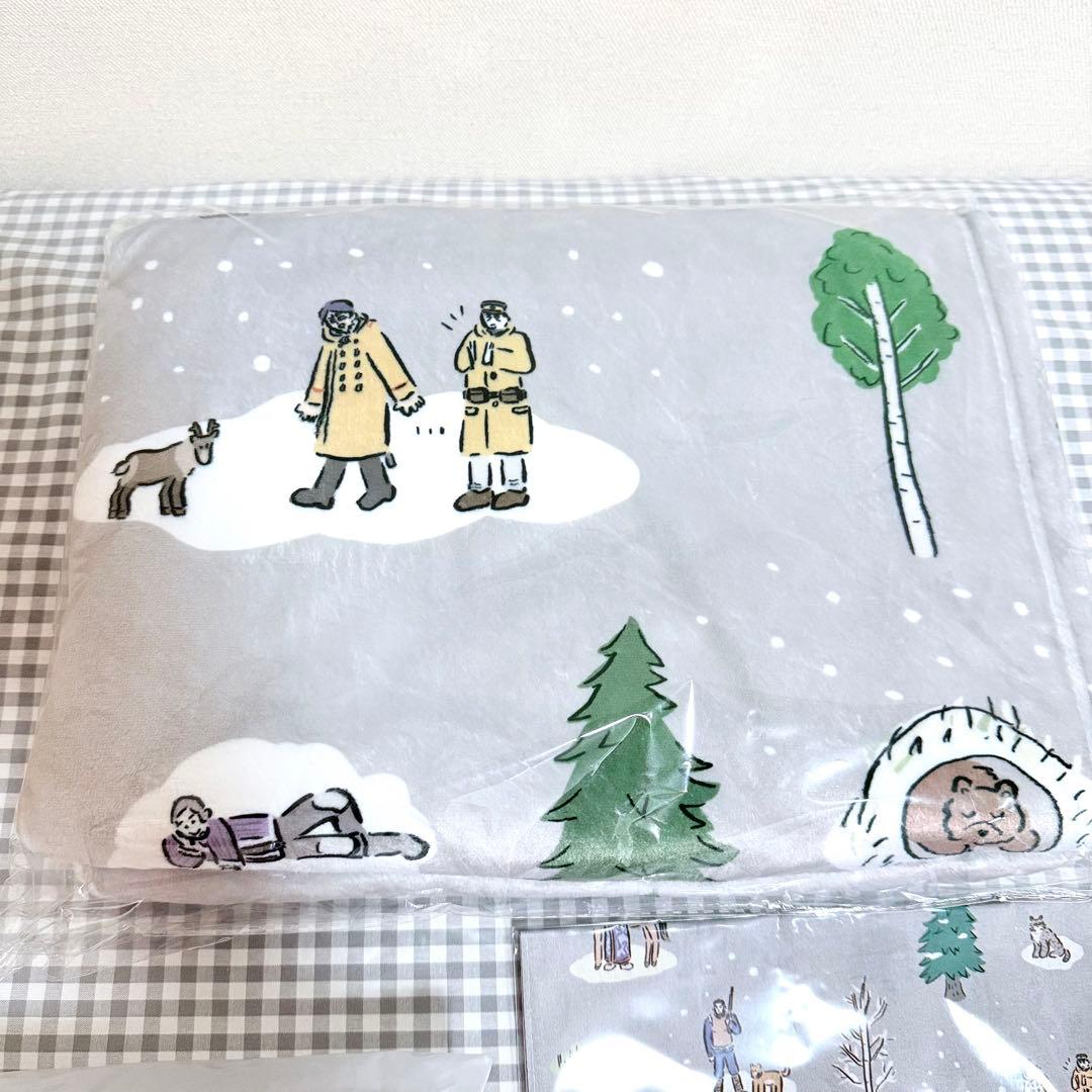 ゴールデンカムイ　鬼頭祈コラボ　ブランケット&エコバッグ