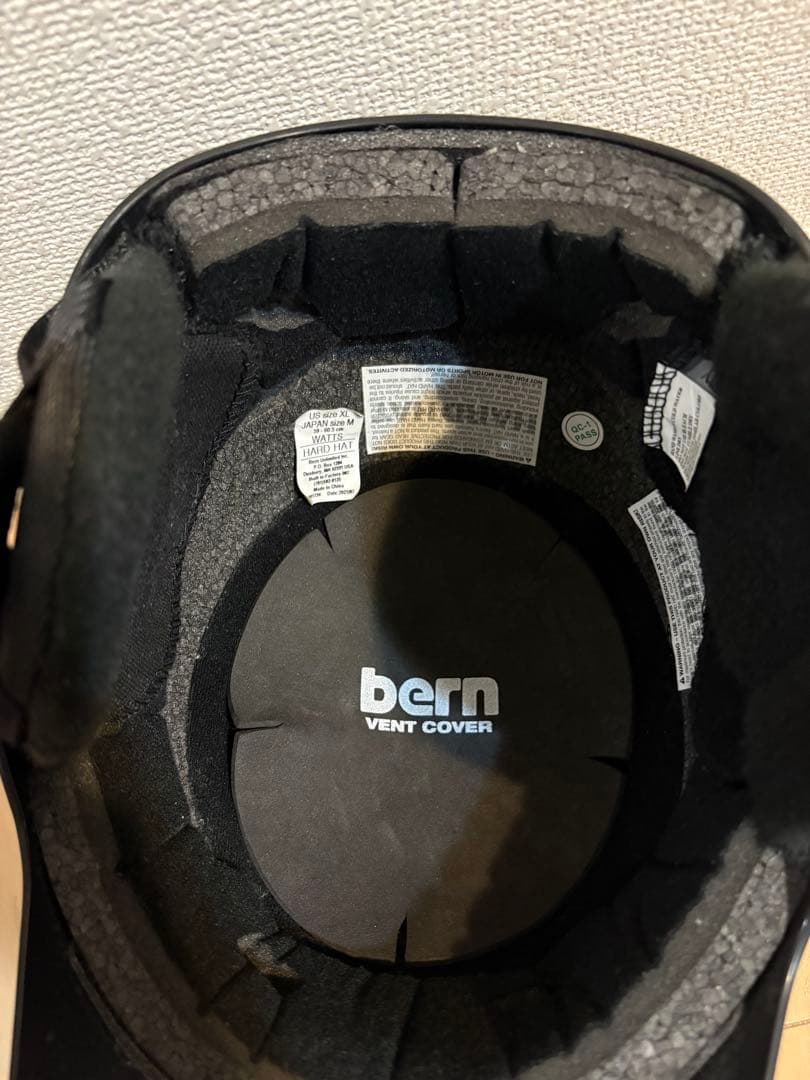 bern ヘルメット TEAM WATTS マットブラック