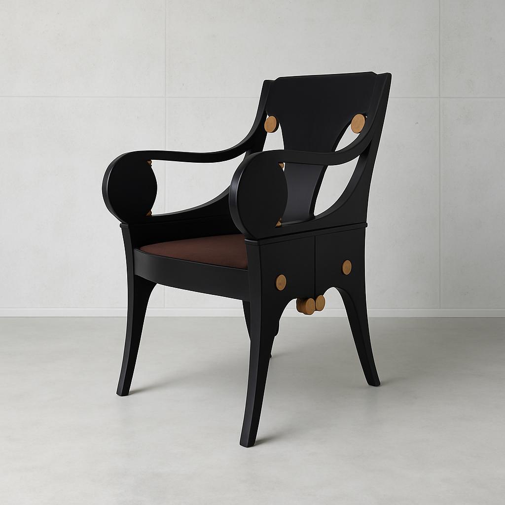 ヨジェ・プレチニック　アームチェア デザイナーズチェア