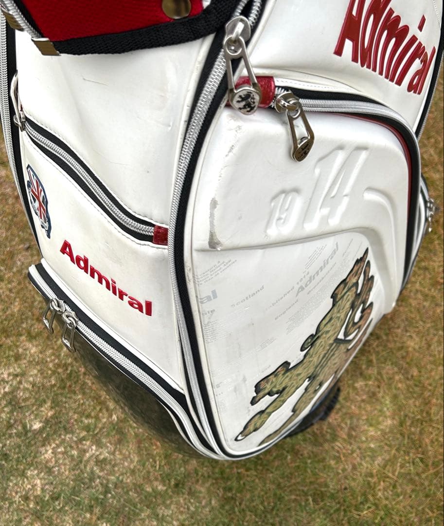 K.たろう❗️ アドミラル(Admiral )ゴルフバッグ