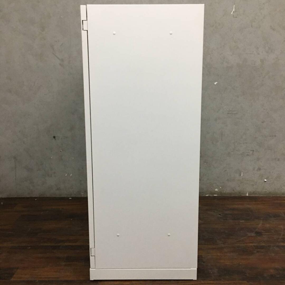 okamura 両開き 書庫 鍵付き W90×D45×H105cm ローキャビ