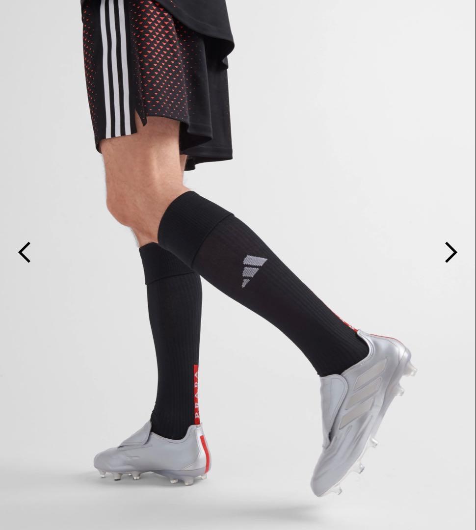 【新品】PRADA × adidas コパビジュア サッカースパイク シルバー
