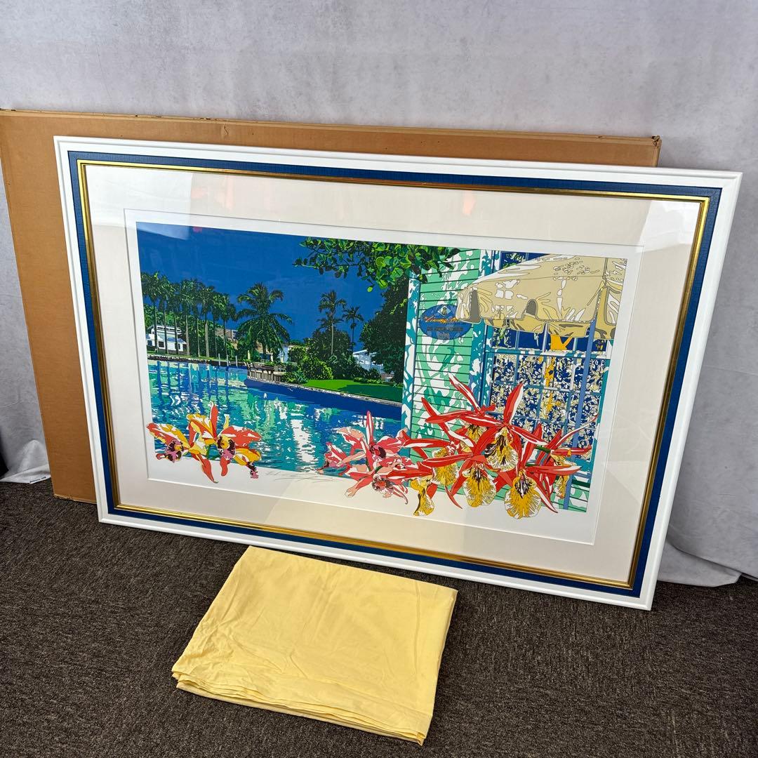 鈴木英人 「運河で見つけたスーベニール」 真作