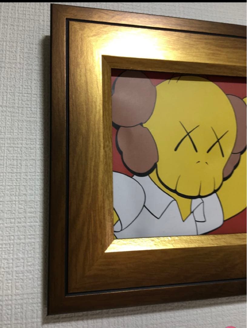 絵画/近代ポップアート/巨匠/KAWS (カウズ) /インテリアアート/額装品