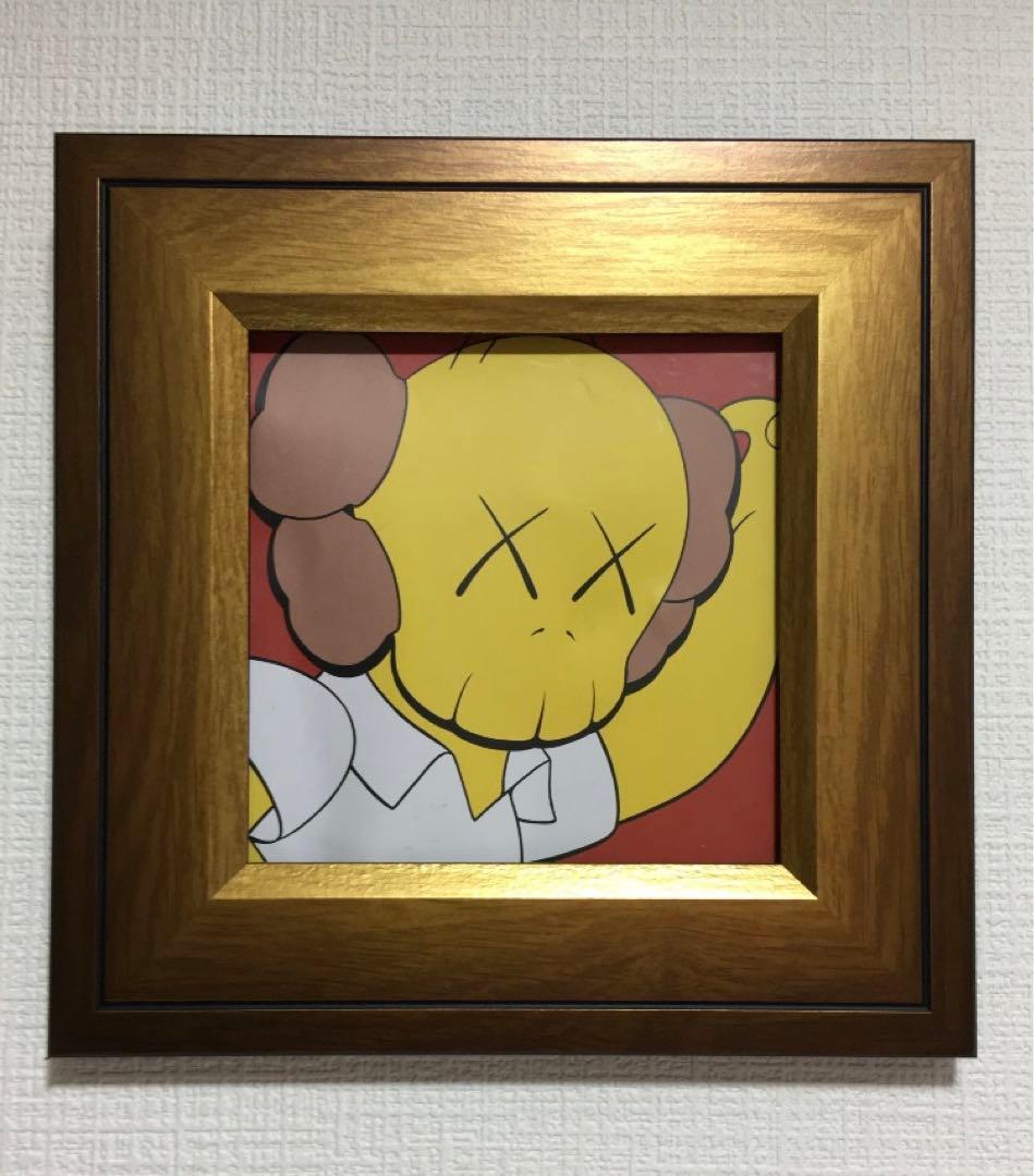 絵画/近代ポップアート/巨匠/KAWS (カウズ) /インテリアアート/額装品