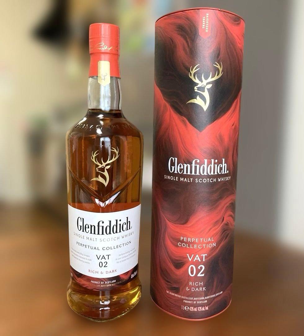 GlenfiddichシングルモルトスコッチウイスキーVAT02 1000ml