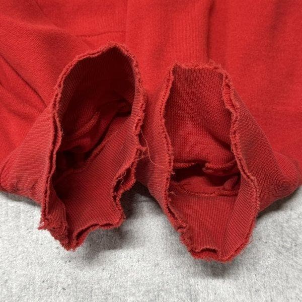 80s 当時物 CANON ラガーシャツ 襟付き ロンT 両面プリント キャノン