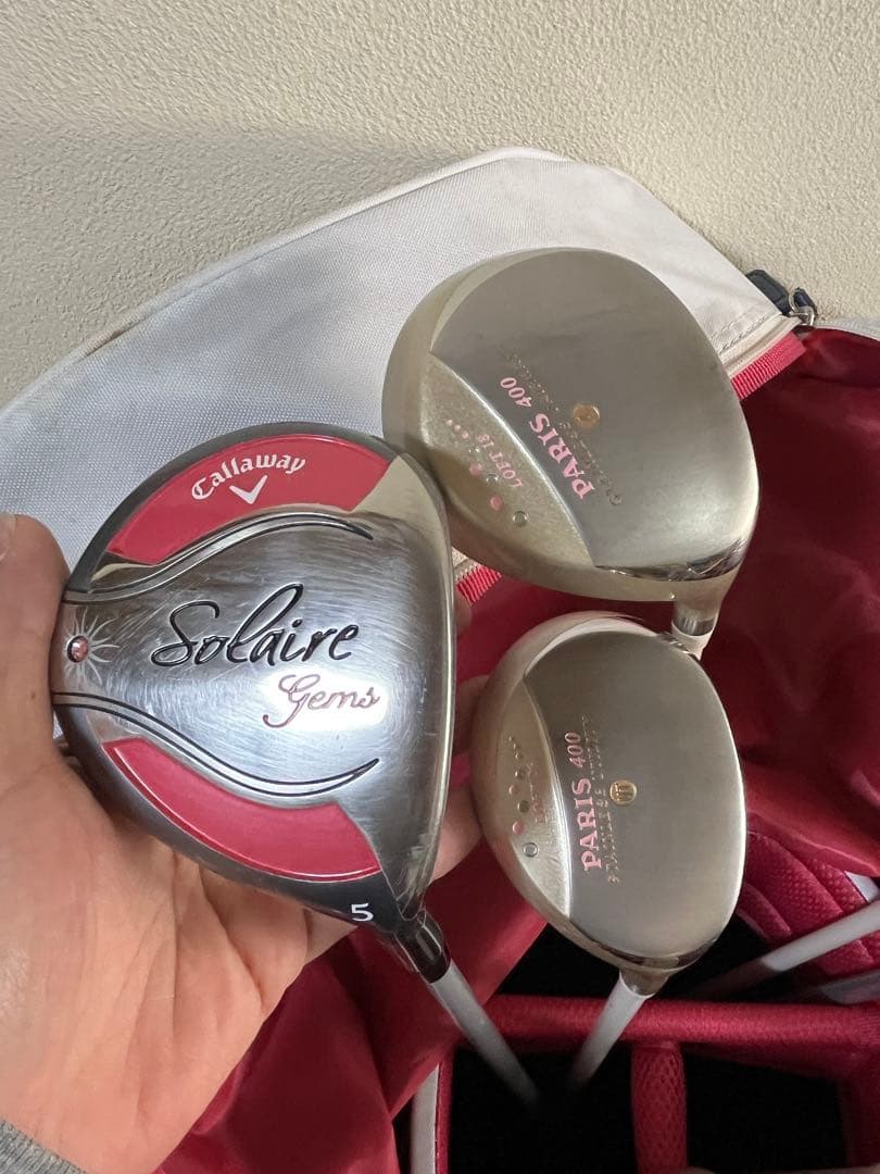 キャロウェイ キャディバッグ ハッピー クラブ9本セット