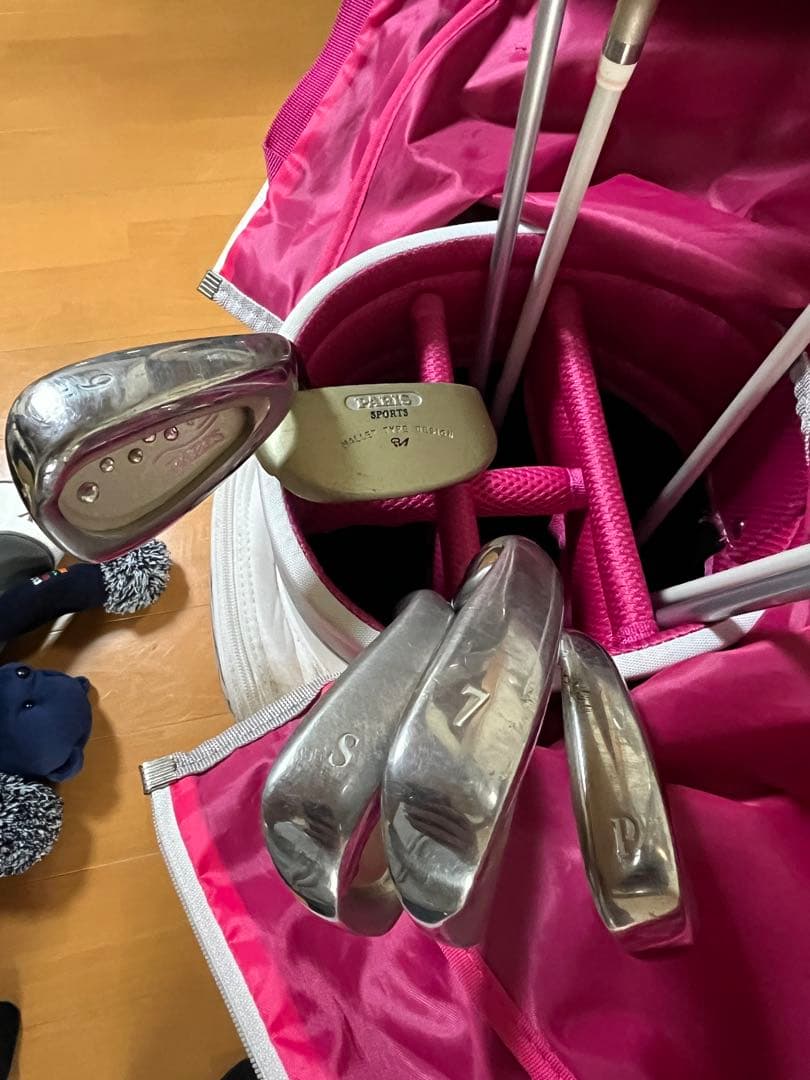 キャロウェイ キャディバッグ ハッピー クラブ9本セット