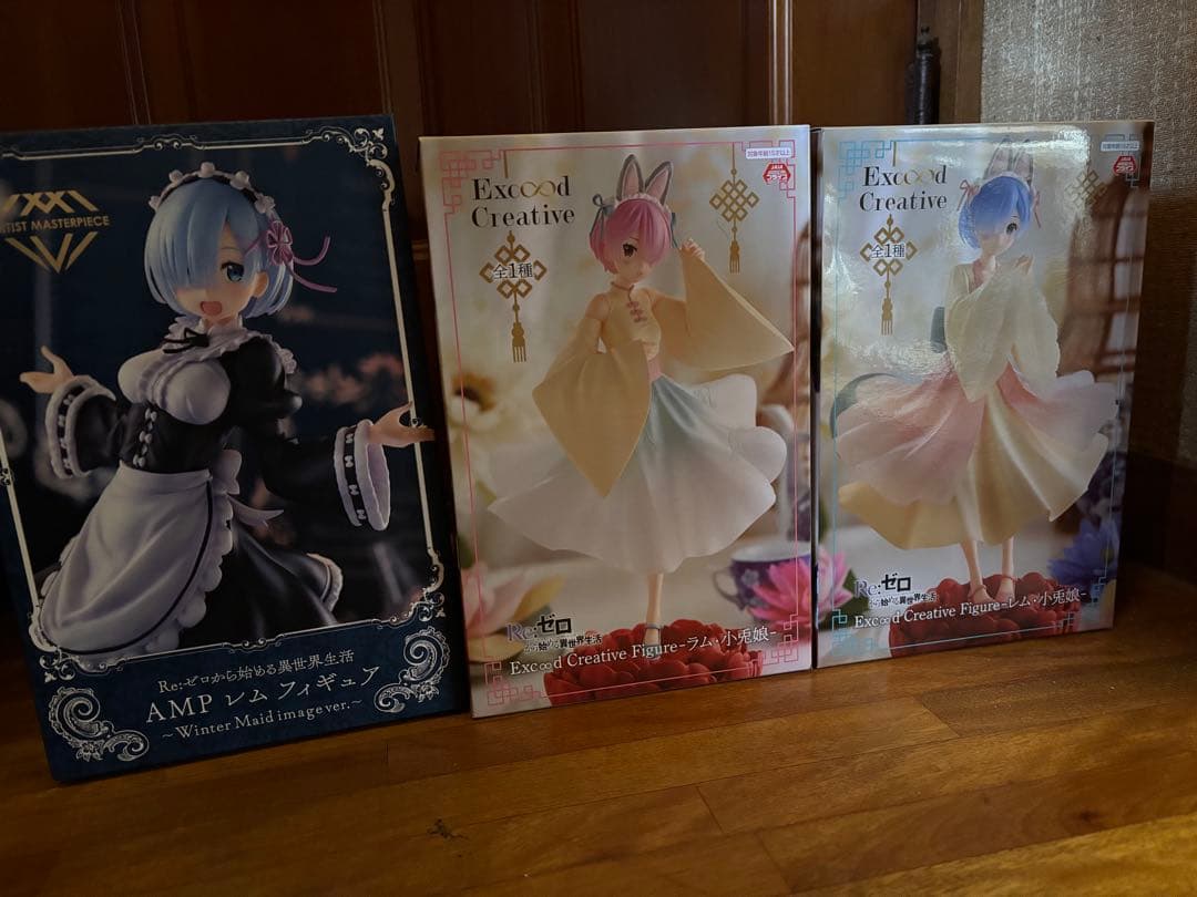 リゼロ　プライズ　フィギュア　まとめ売り　17点