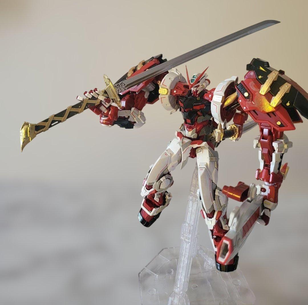 完成品ハイレゾリューションモデル アストレイ レッドフレーム パワードレッド