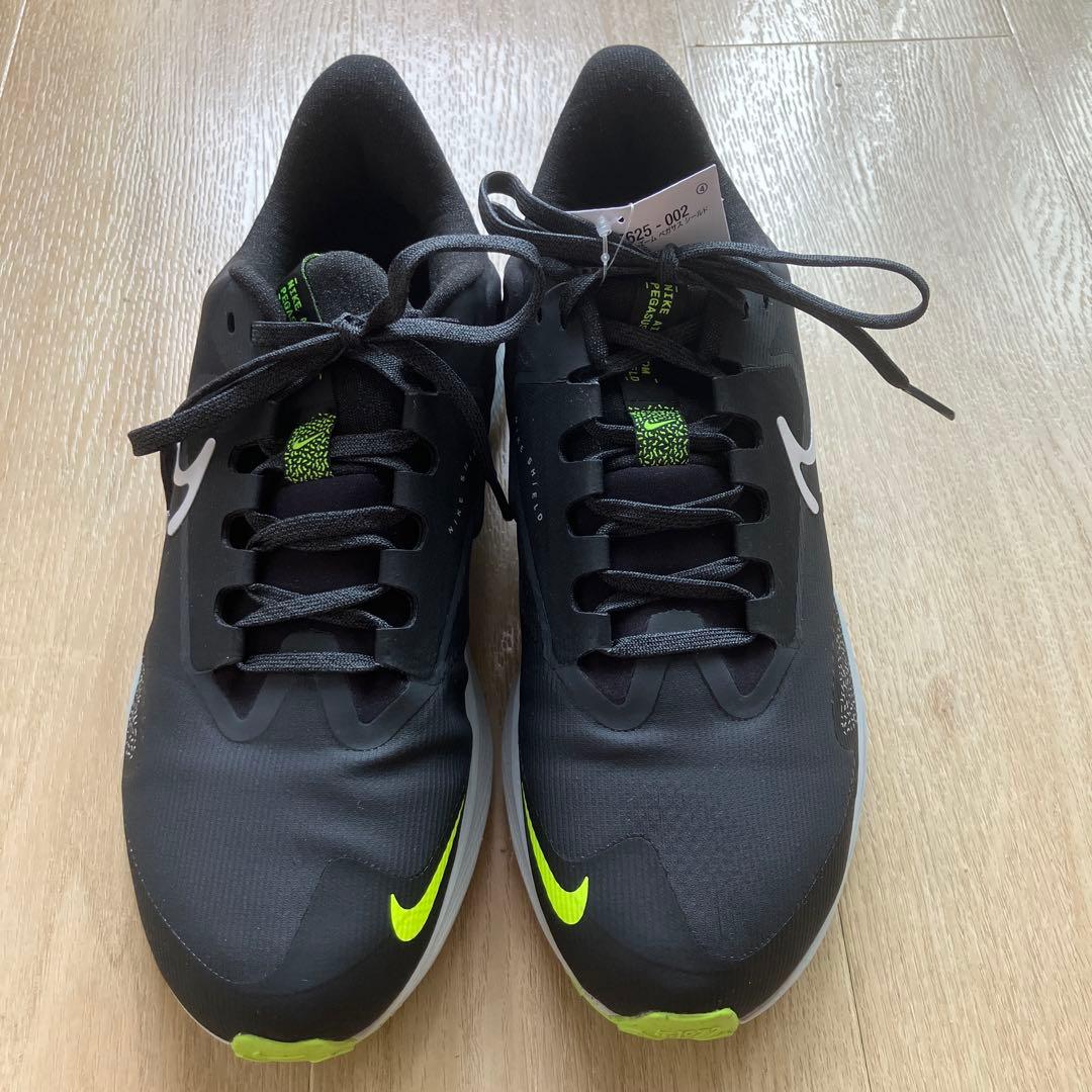 Nike ランニングシューズ ブラック/グリーン