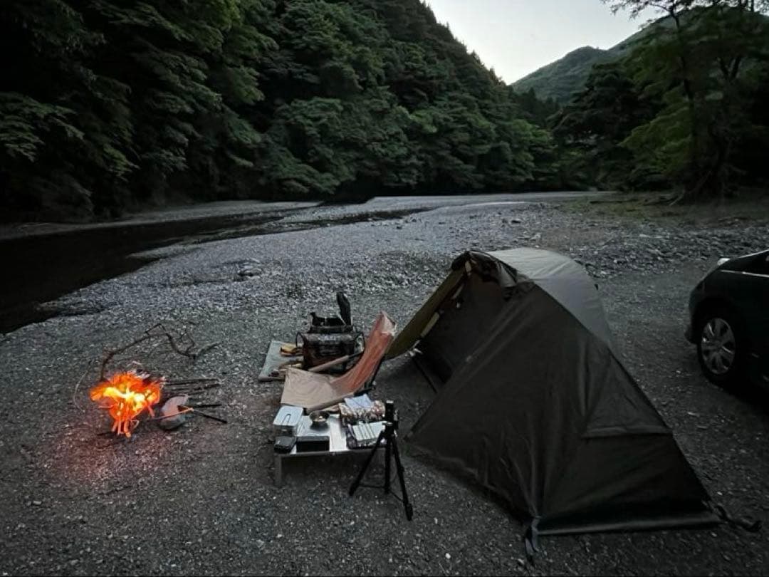 バンドック BUNDOK ソロドーム 1 オリーブ おまけ付き