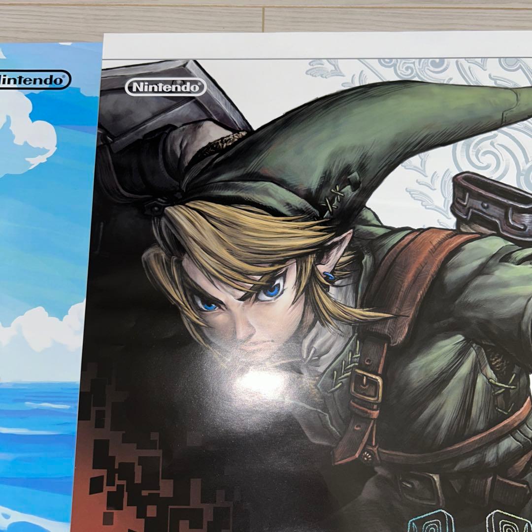 ゼルダの伝説　ポスター3枚組セット　クラブニンテンドー