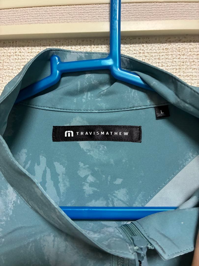 春物【トラヴィスマシュー】ライトジャケット Ｌサイズ ブルー