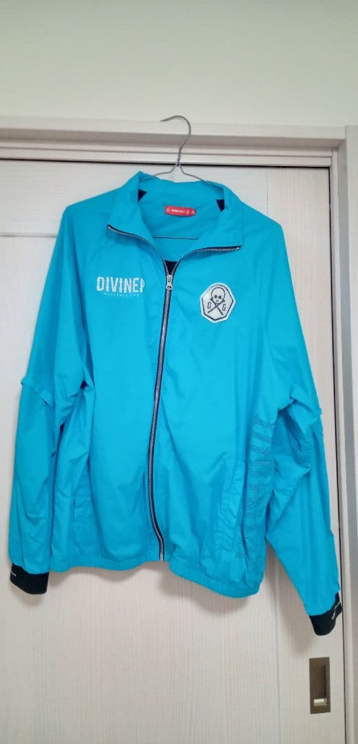 ディバイナーゴルフ　ジャケット　トミー　ブルー