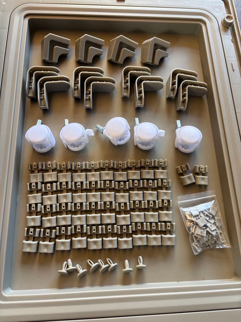 タンスのゲン キャットケージ 3段 トイレ・引き出し付き