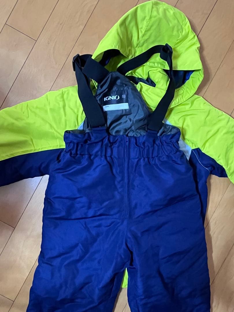IGNIO スキー スノボ ウェア 上下 140 ゴーグルセット