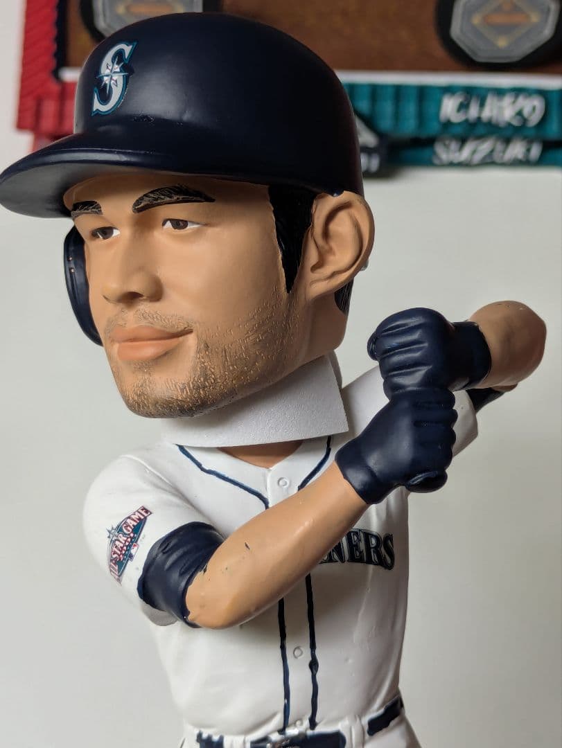 大谷翔平・イチロー　ダブルボブルヘッドフィギュア