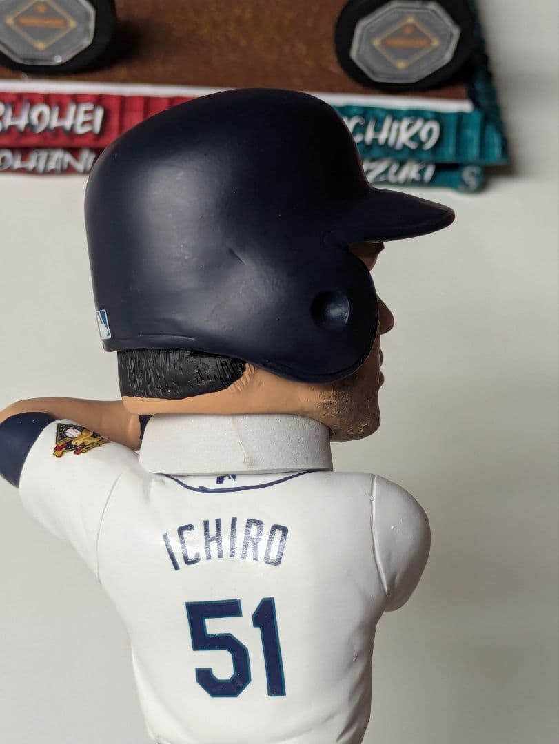 大谷翔平・イチロー　ダブルボブルヘッドフィギュア