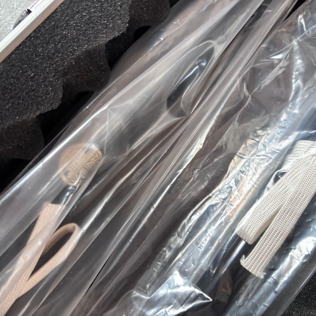 刀 レプリカ 徳川家 三葉葵 金色紋章付き 専用ケース付き 長刀 脇差 模造刀