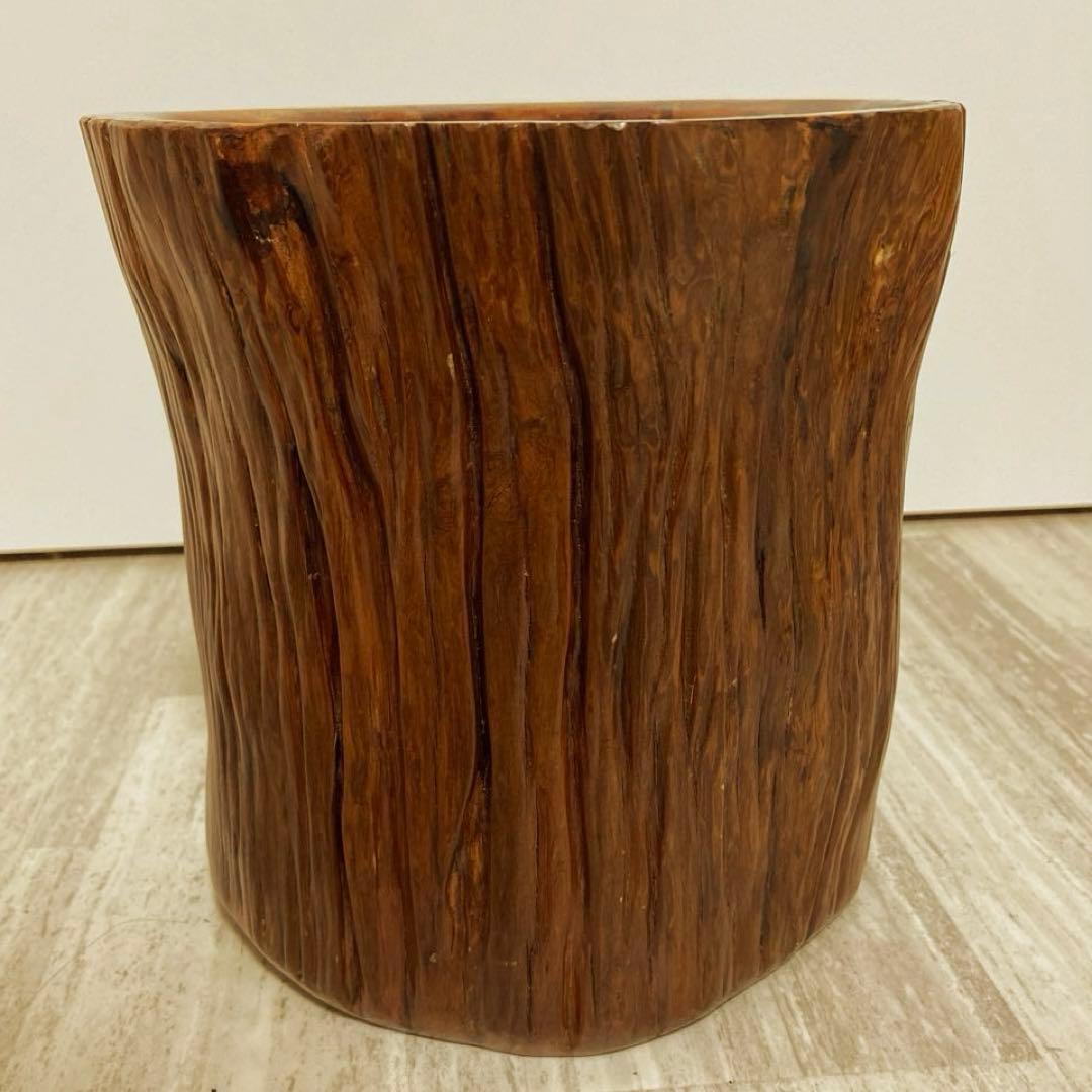 屋久杉　 花器　花瓶　置物　入れ物