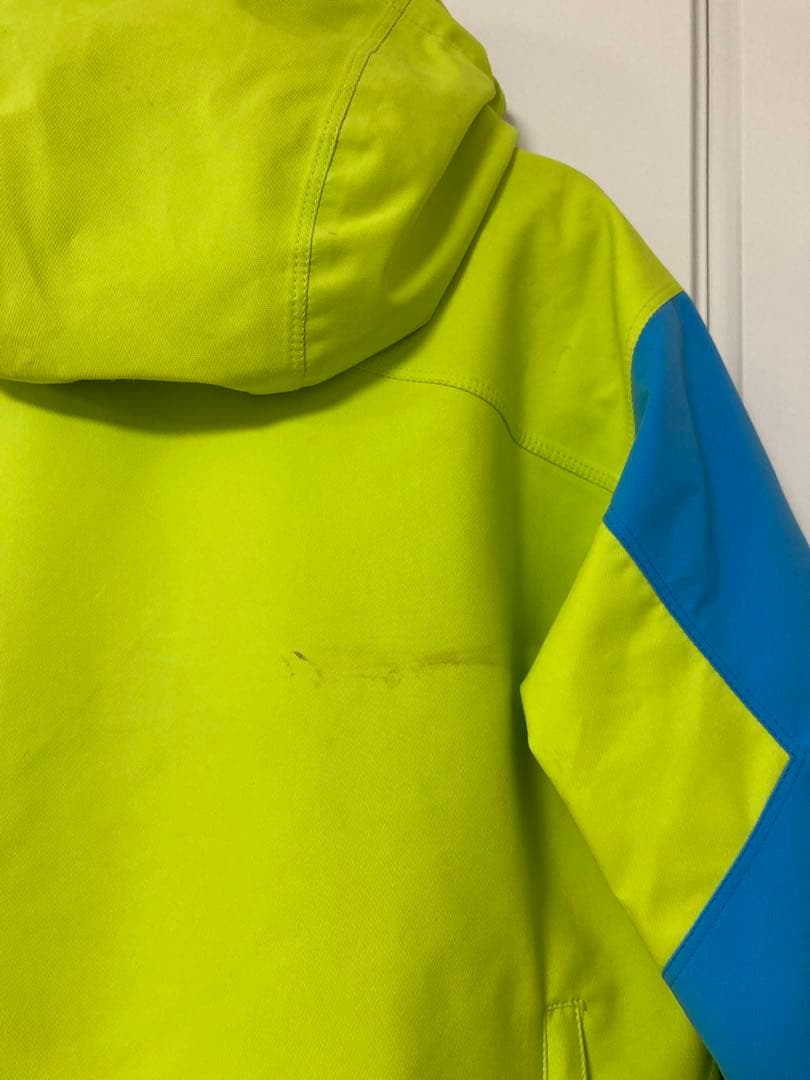 オンヨネ　スキーウェア SS 160cm 上下セット　青/緑