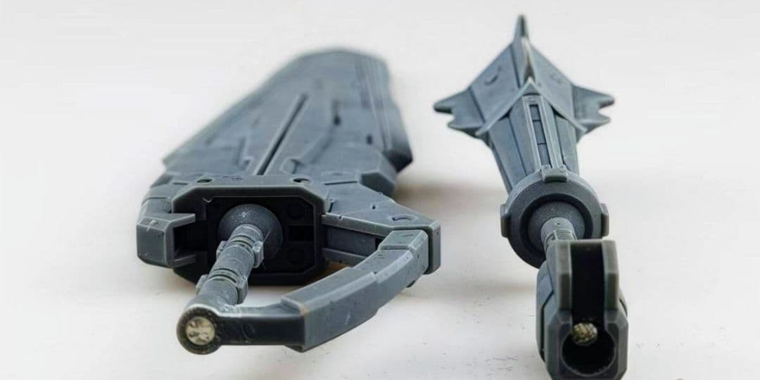 MG バルバトスルプス エフェクト&ソード&手首 モデリングセット カラーレジン