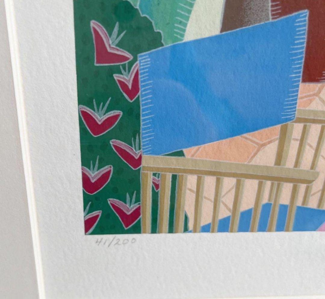 トーマス・マックナイト　シルクスクリーン　『モントセラト』