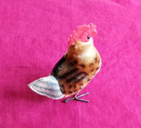 SteiffシュタイフRooster Henビンテージ※鶏おんどりめんどりペア