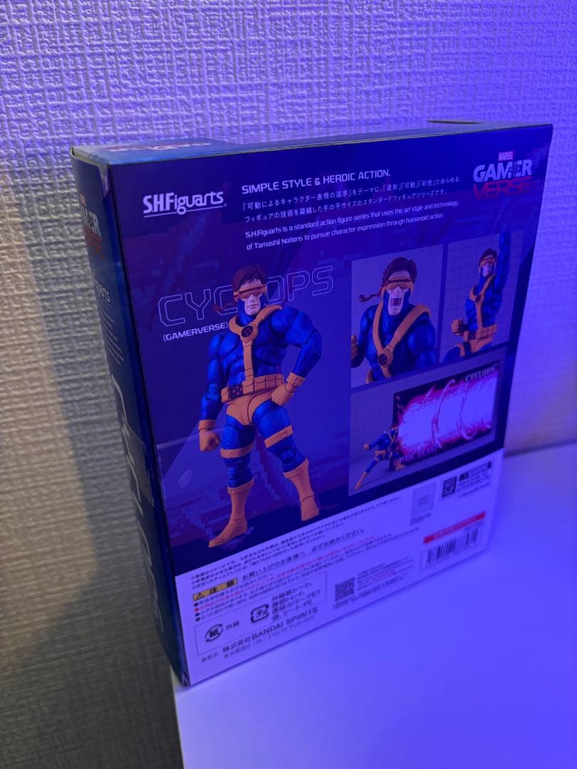 SHフィギュアーツ サイクロップス，マーベルレジェンド　MAFEX系