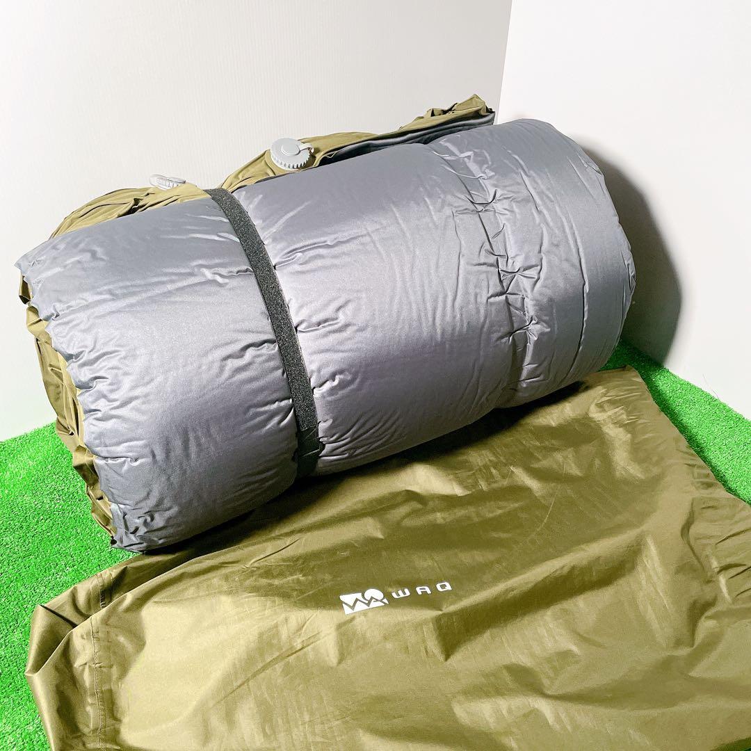 WAQ RELAXING CAMP MAT 10cm ダブル　オリーブ