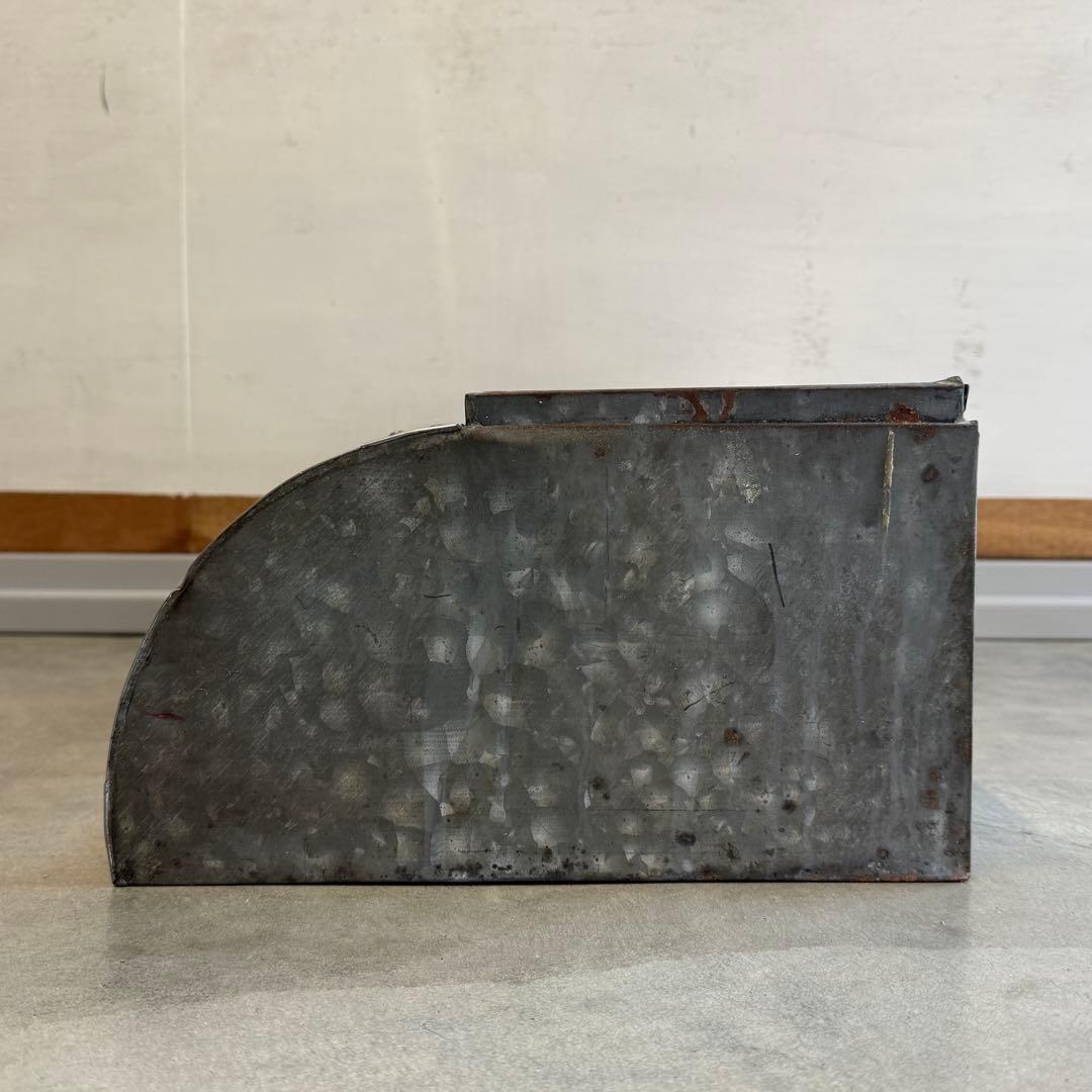 昭和レトロ 駄菓子屋 ショーケース アンティーク ガラス ブリキ (仕切と蓋無)