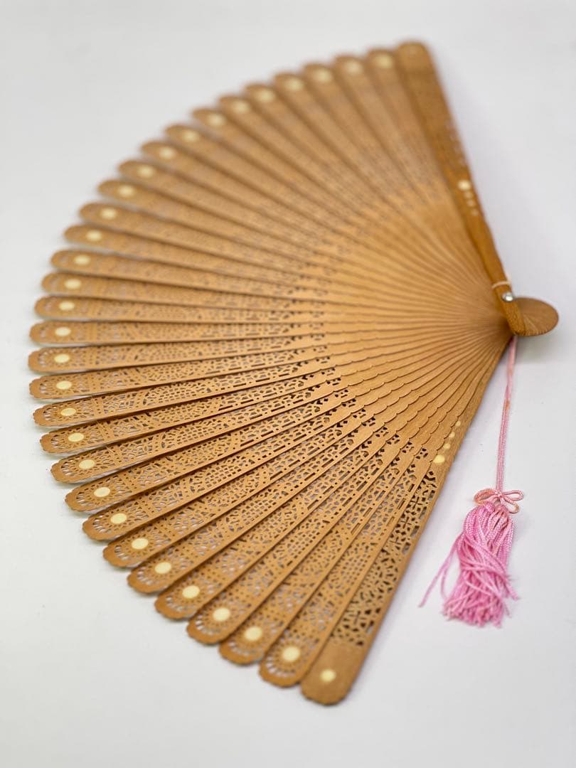 扇子　白檀扇子　和装小物　茶道