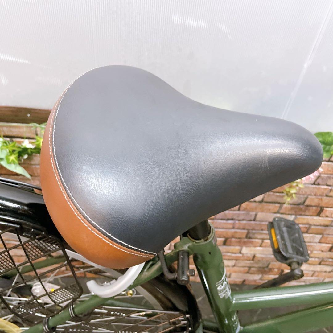 【44】一般車 ママチャリ GALLON カーキー 27インチ