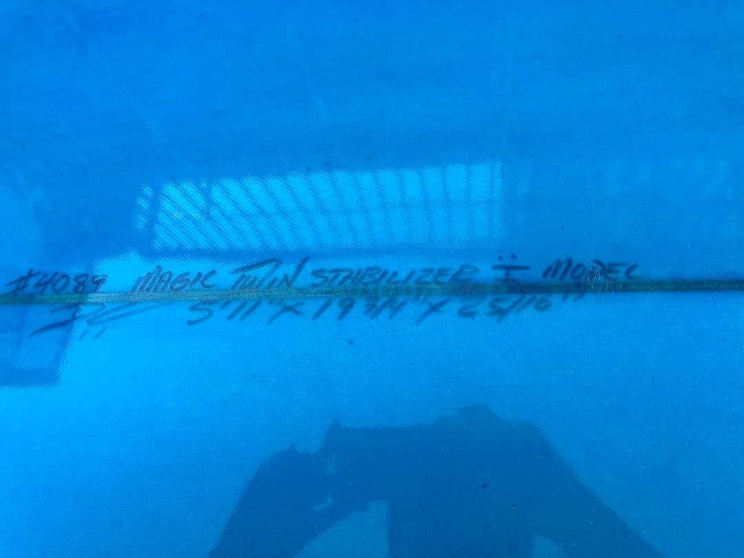 値下げ激レアラメ入りBREDREN サーフボード真木蔵人氏レジェンドシェイプDC