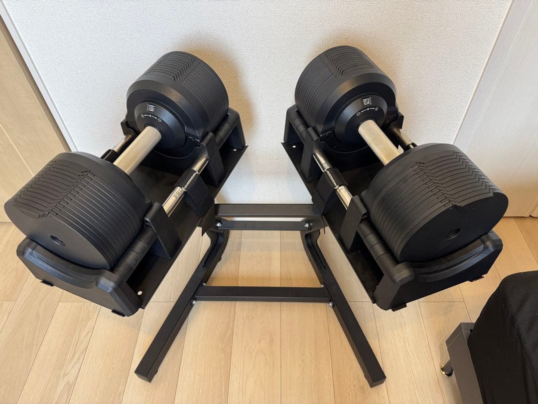 【極美品】チーバ君さま プロバーベル/41.5kg/2個セット/スタンド付