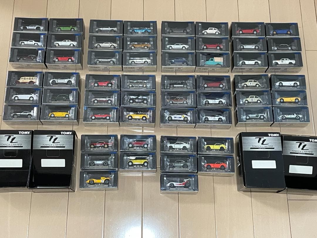 トミカリミテッド◆0001～0051　58台セット◆トミー　ヴィンテージ　TL
