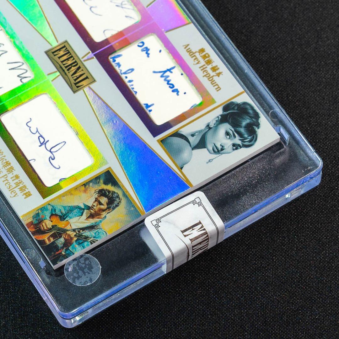 マリリンモンロー ジョンレノン オードリー プレスリー パッチカード