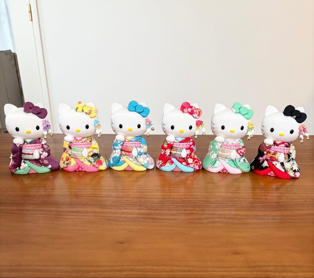【新品】招き猫　キティー　キティーちゃん　舞妓　コラボ人形　柿沼東光