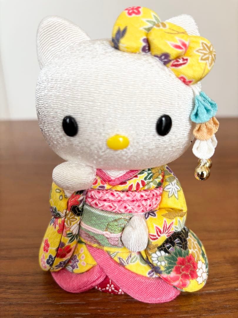 【新品】招き猫　キティー　キティーちゃん　舞妓　コラボ人形　柿沼東光