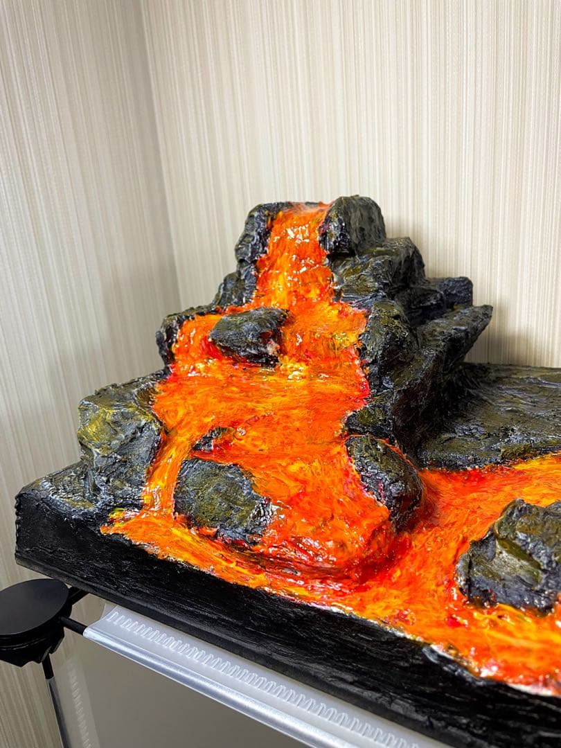 ジオラマベース 260201 火山　Diorama モンハン　ガンプラ　台座