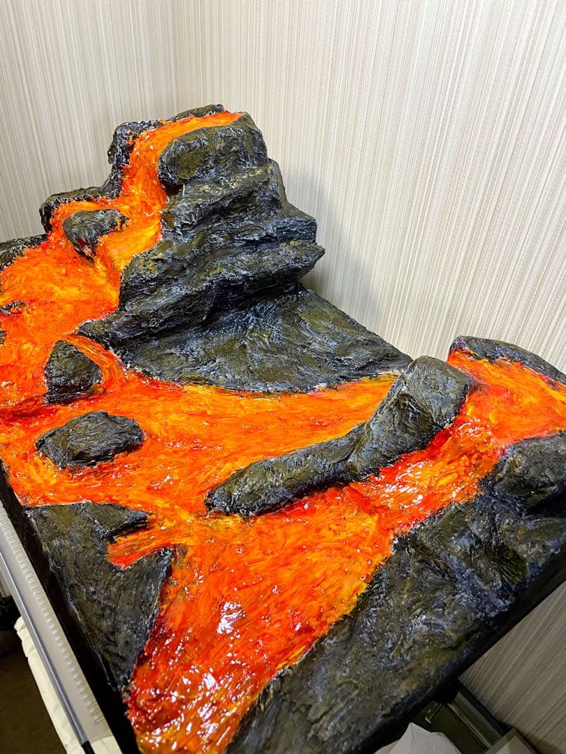 ジオラマベース 260201 火山　Diorama モンハン　ガンプラ　台座