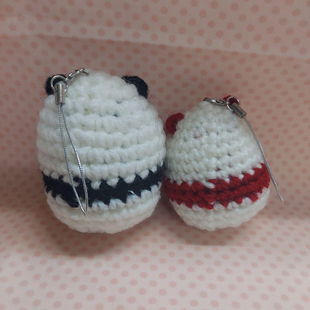 ちかさん専用♥ベビーショーンのまんまる巾着とくまさんとパンダ2体