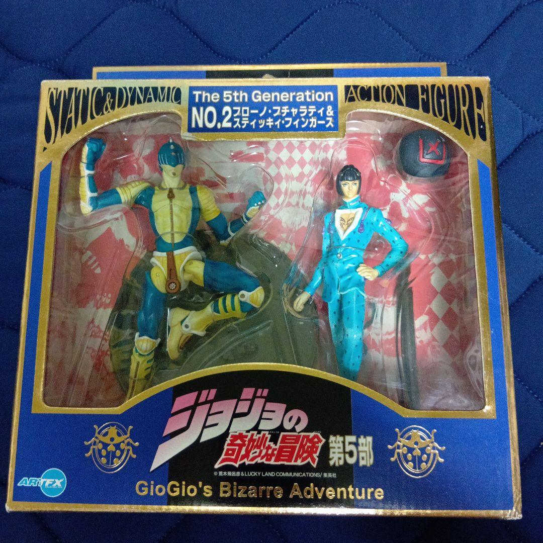 コトブキヤジョジョの奇妙な冒険第5部フィギュア6種　ジョルノ　ディアボロ　ミスタ