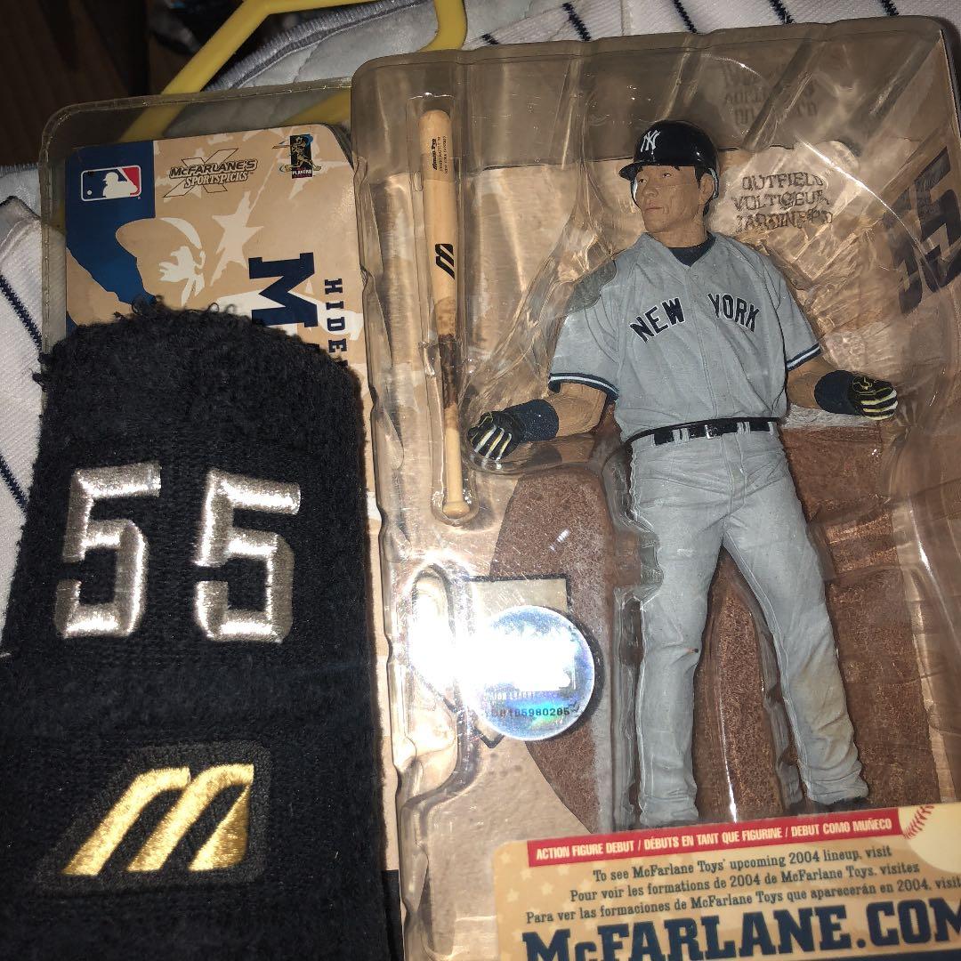 松井秀喜ヤンキース初年度オーセンティックジャージ［WS.ヤンキース100周年P】