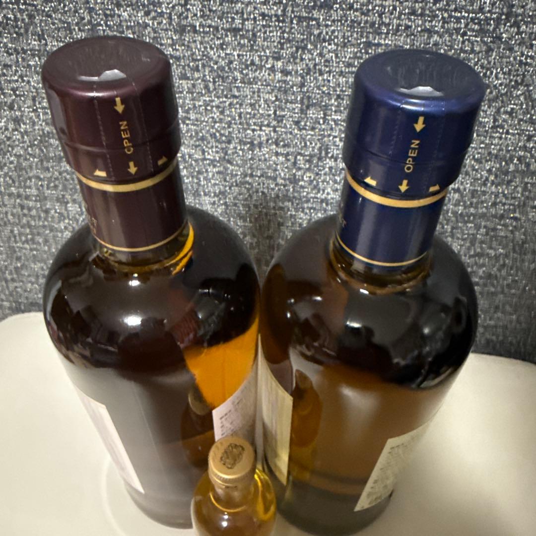 ニッカウイスキーシングルモルト 宮城峡 余市 ギフトセット 小瓶50ml宮城峡