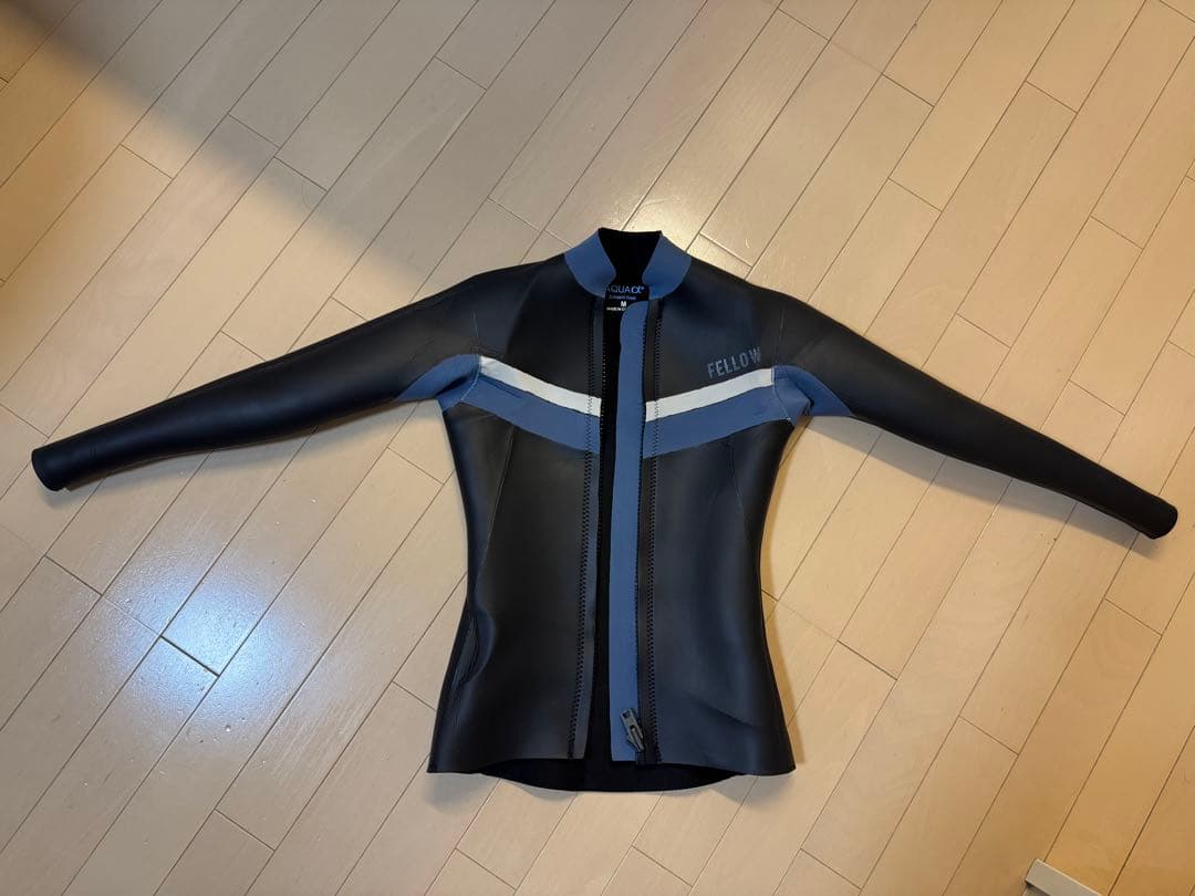 FELLOW レディース スキン タッパー フロントジップ 3mm Ｍサイズ